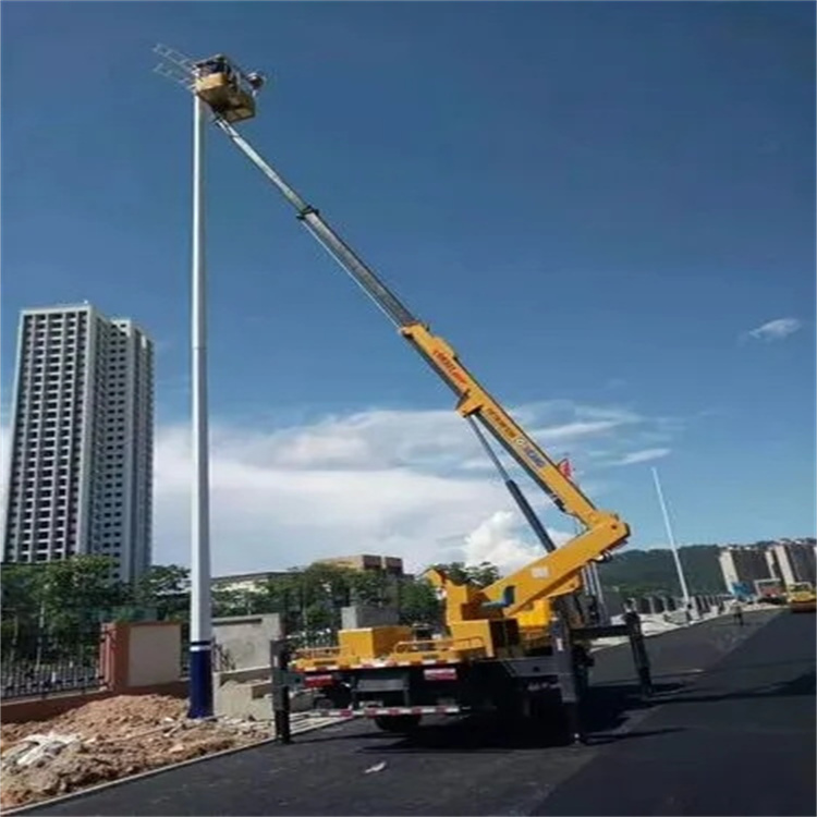 武侯维修路灯的曲臂升降车出租